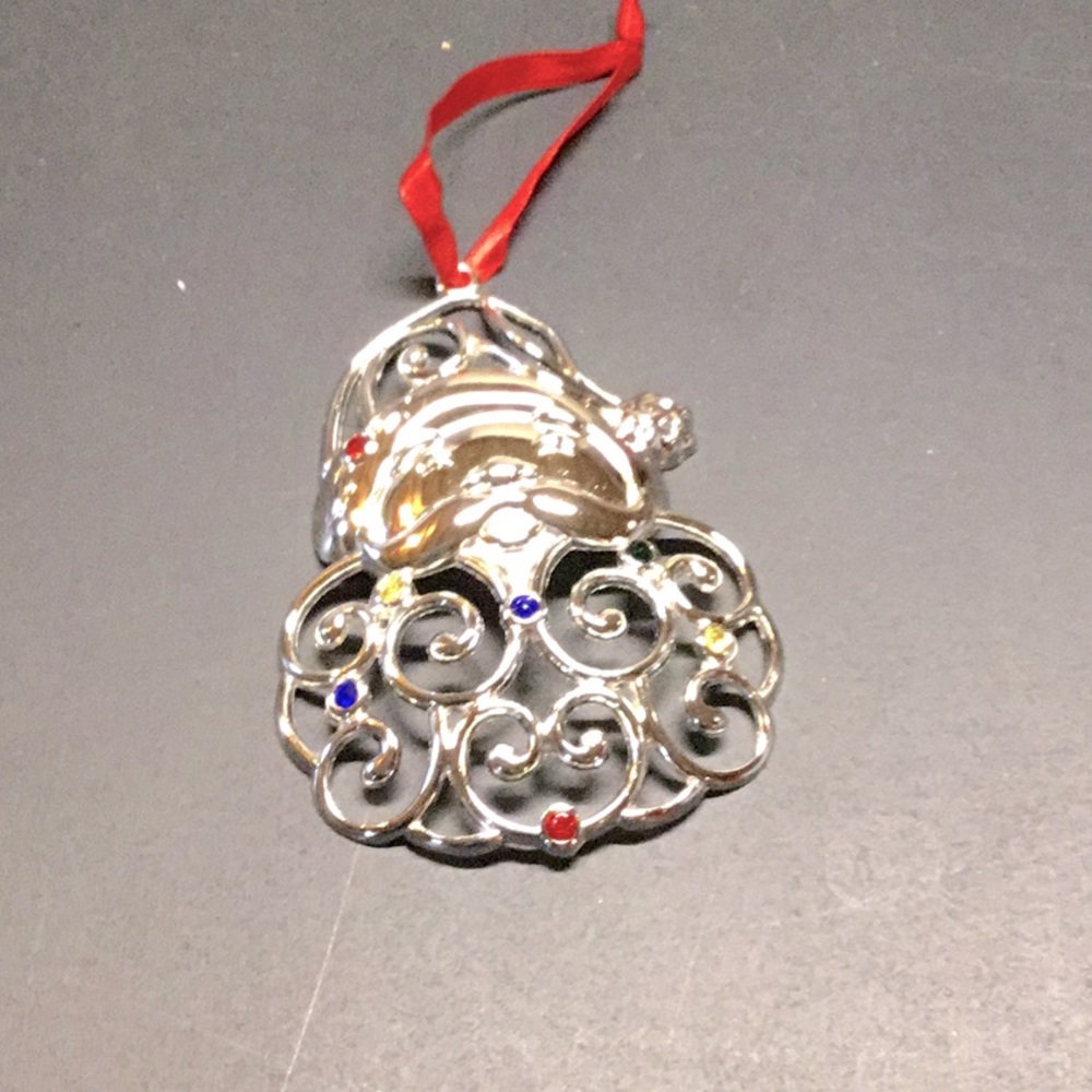 NWOT In Box LENOX Santa Tree Ornament
